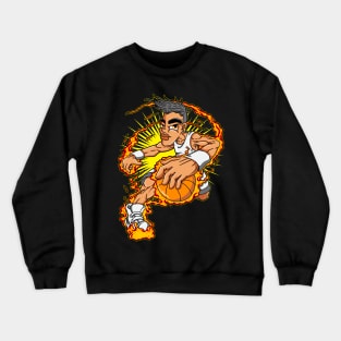 Fire Dribble Crewneck Sweatshirt